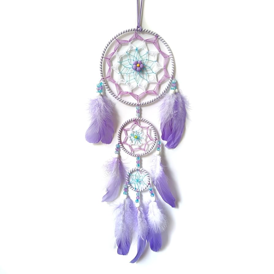 バレエ type W grateful / Dream Catcher lavender Amazon.com: SOYUZU Purple Dream Catcher Feather Dream